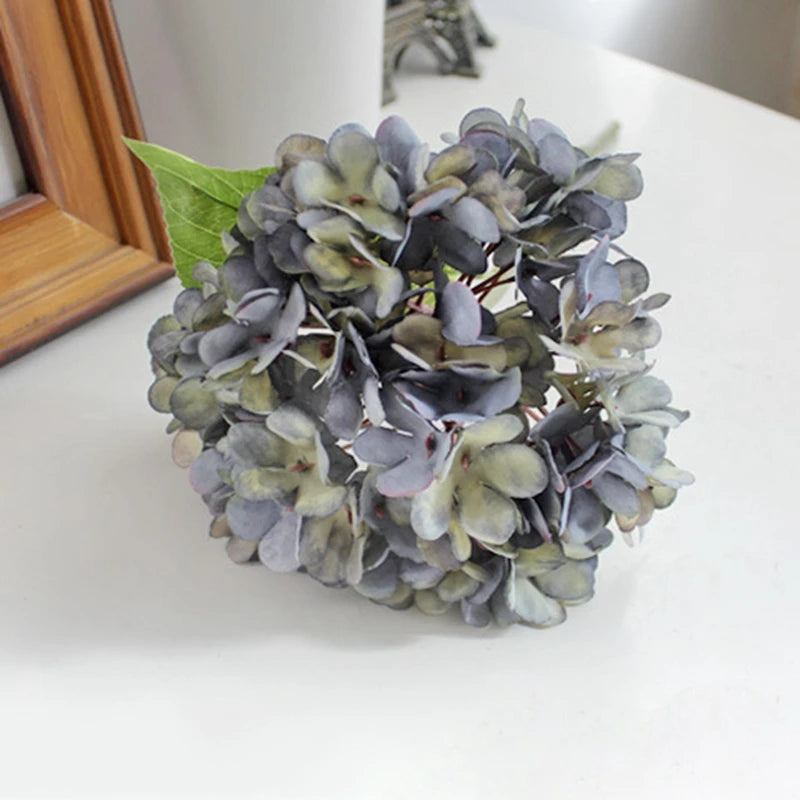Silk Hydrangea Vase