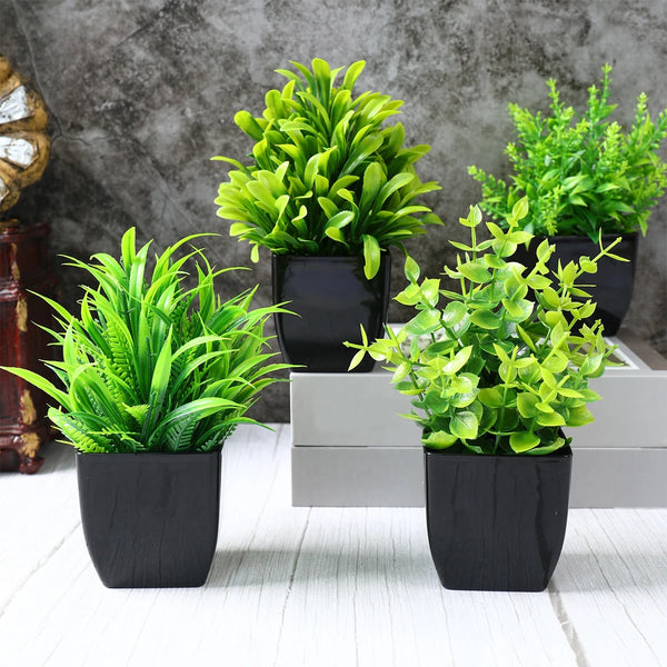 Tree Grass Plant Pot Ornament