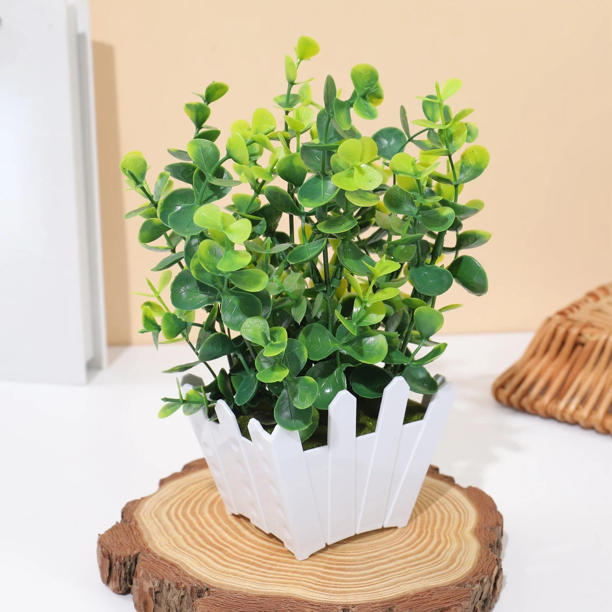 Tree Grass Plant Pot Ornament