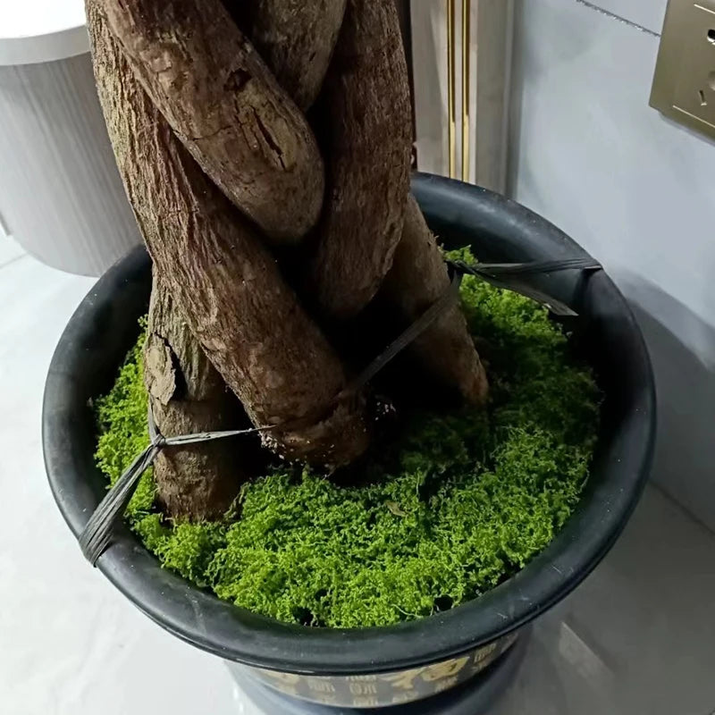 Polyester Moss Grass Decoration