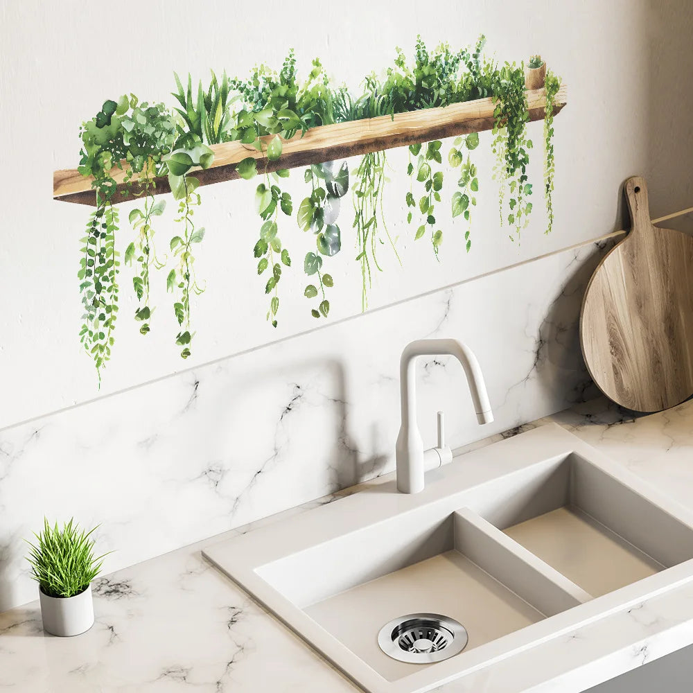 Wall landscaping Plant Leaves