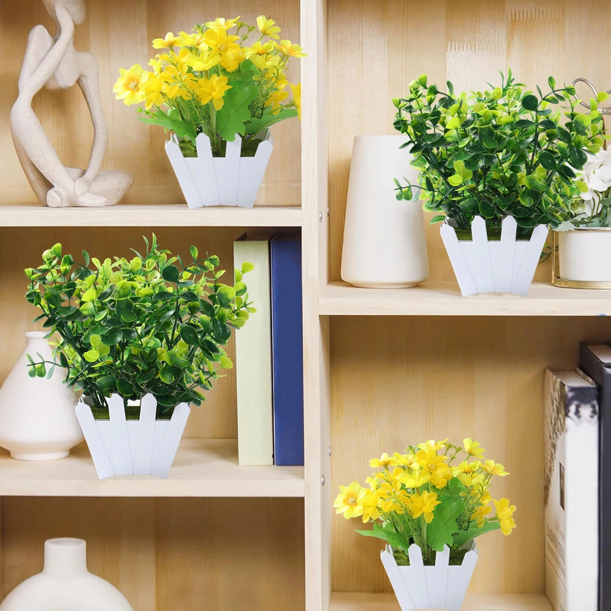 Tree Grass Plant Pot Ornament