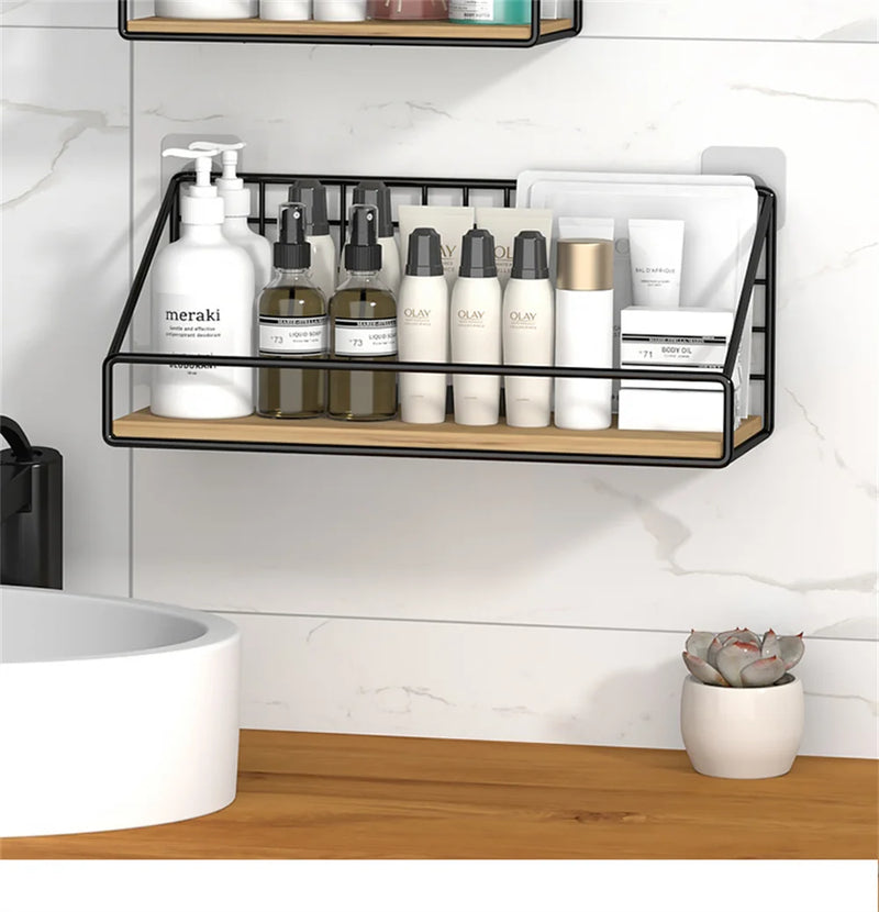 Mounted shelves for home decoration
