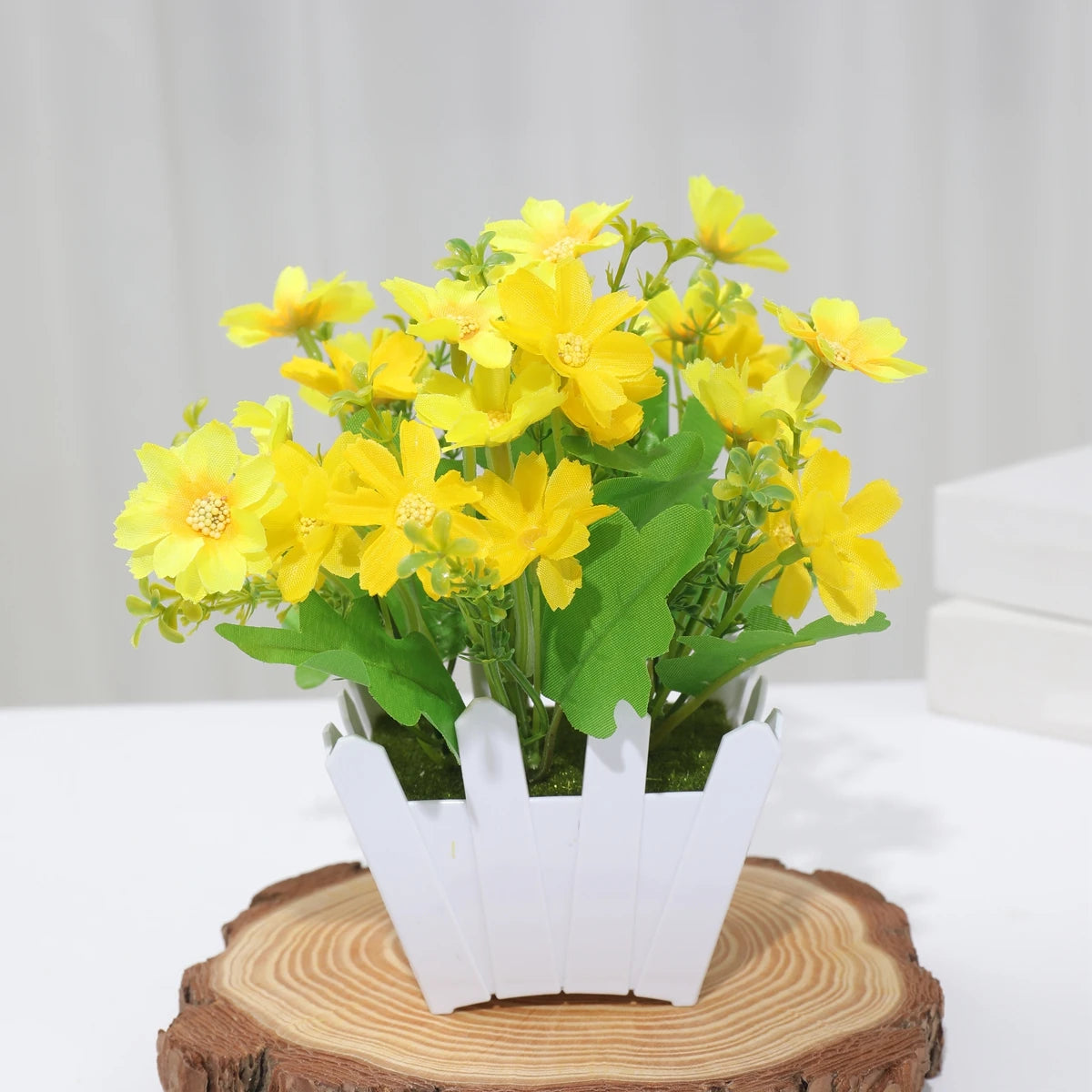 Tree Grass Plant Pot Ornament