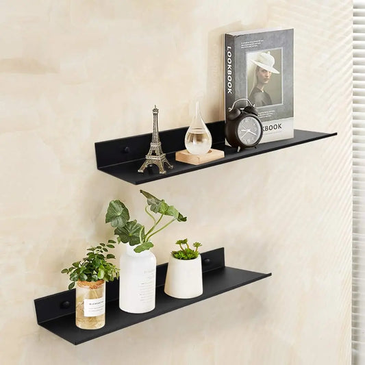 Floating shelves without drilling
