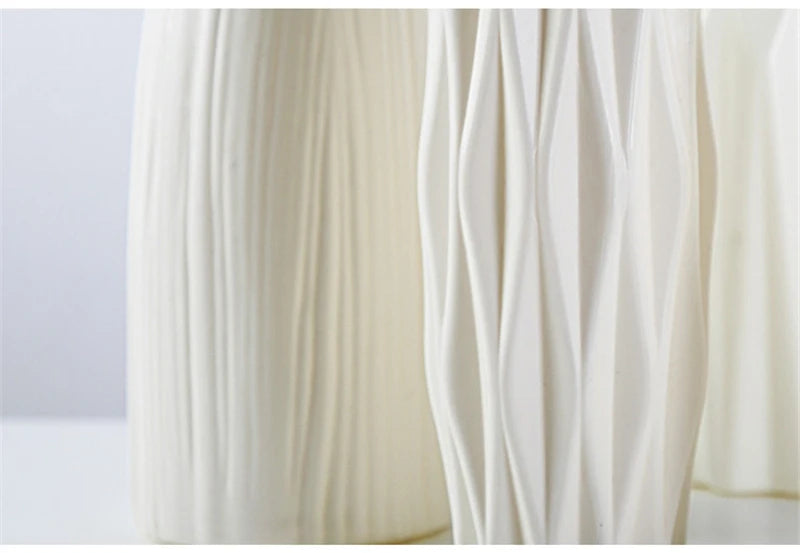 Nordic plastic vase