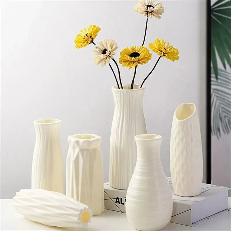 Nordic plastic vase
