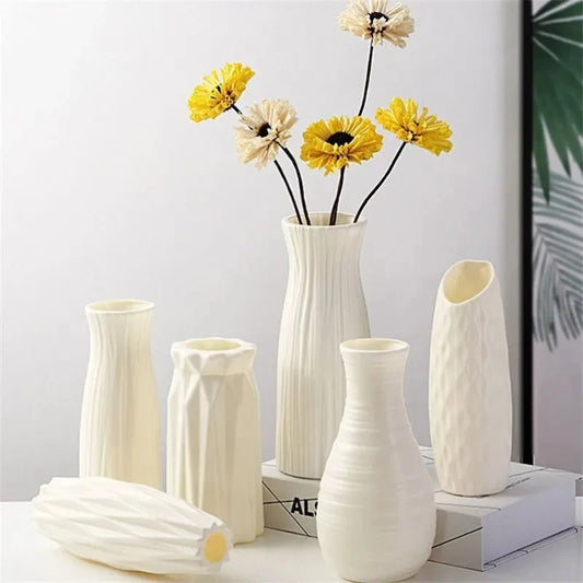 Nordic plastic vase