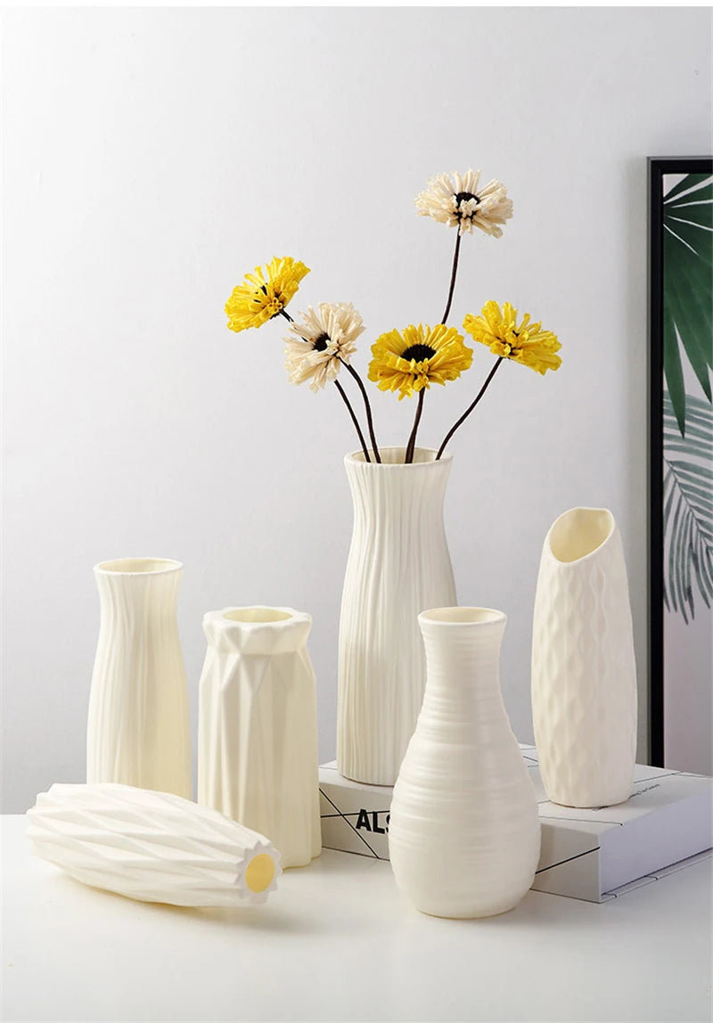 Nordic plastic vase
