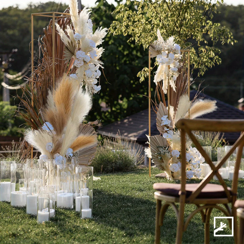 Pampas Grass Decor Flowers