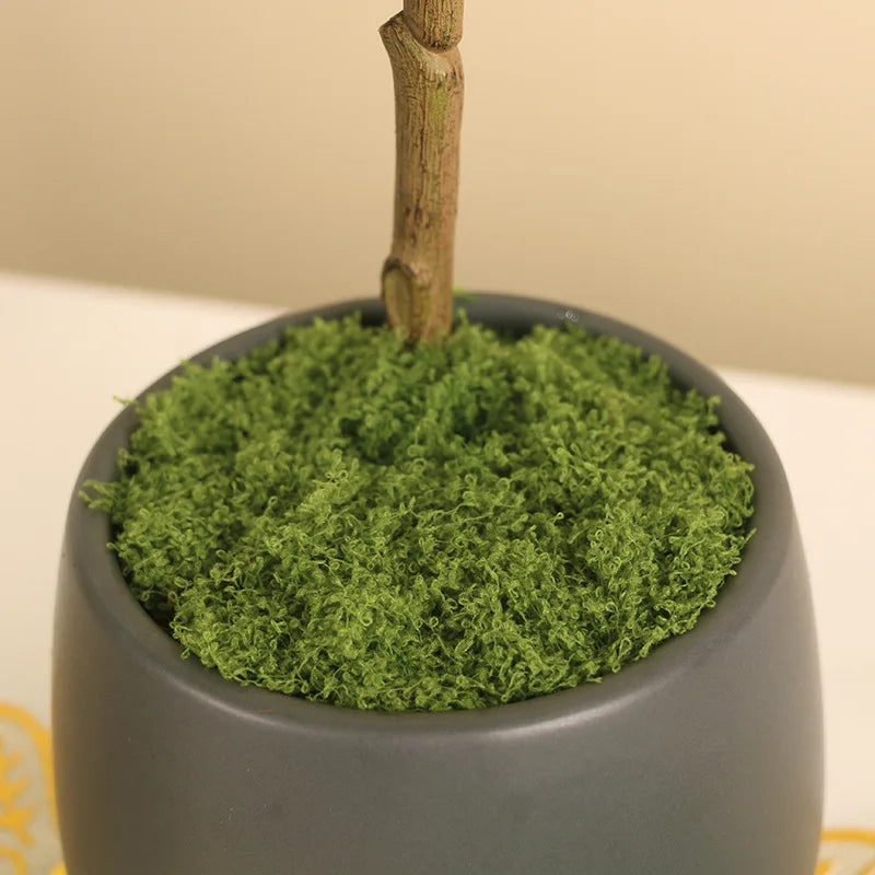 Polyester Moss Grass Decoration