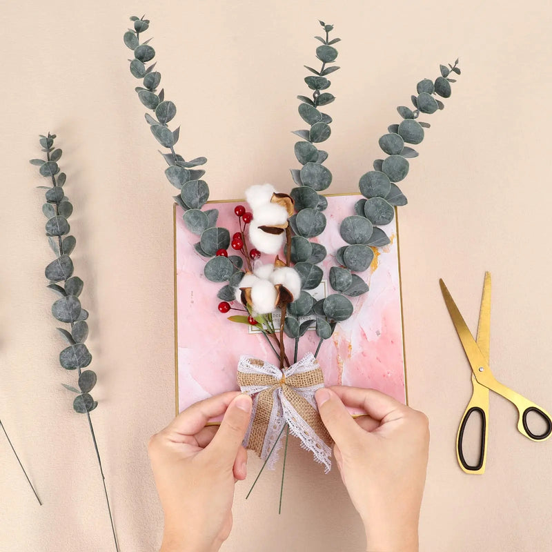 20 Eucalyptus Stems Leaves