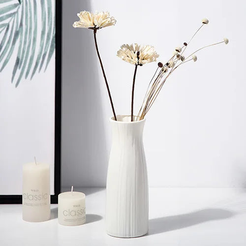 Nordic plastic vase