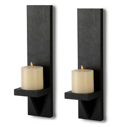 Set of 2 Wooden Wall plant holders