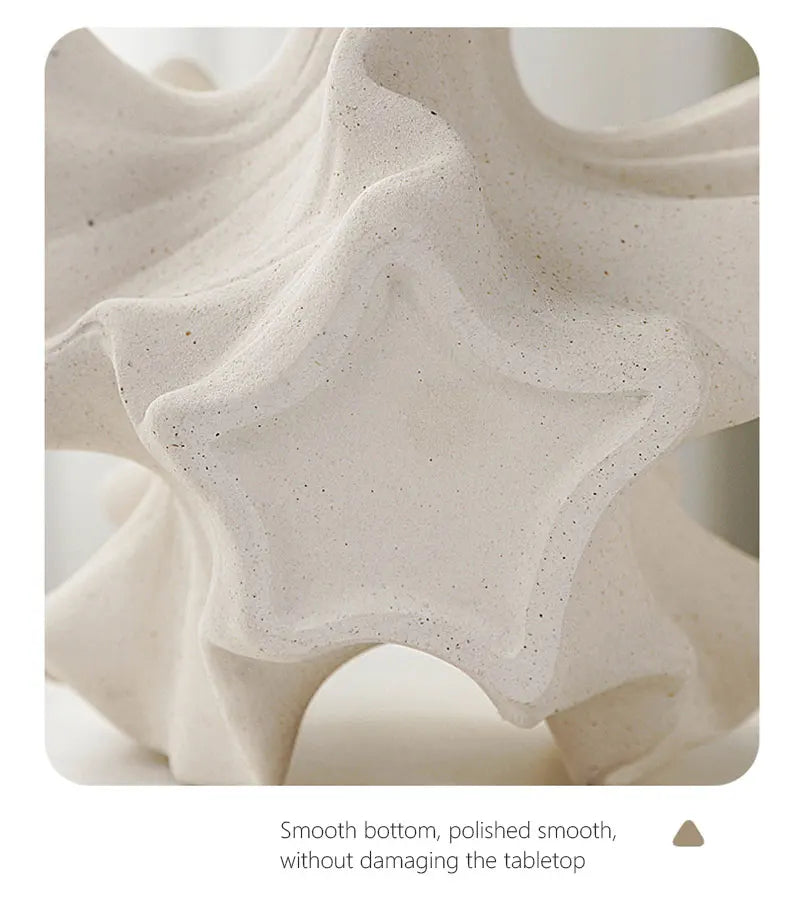 Nordic capiron ceramic coral vase
