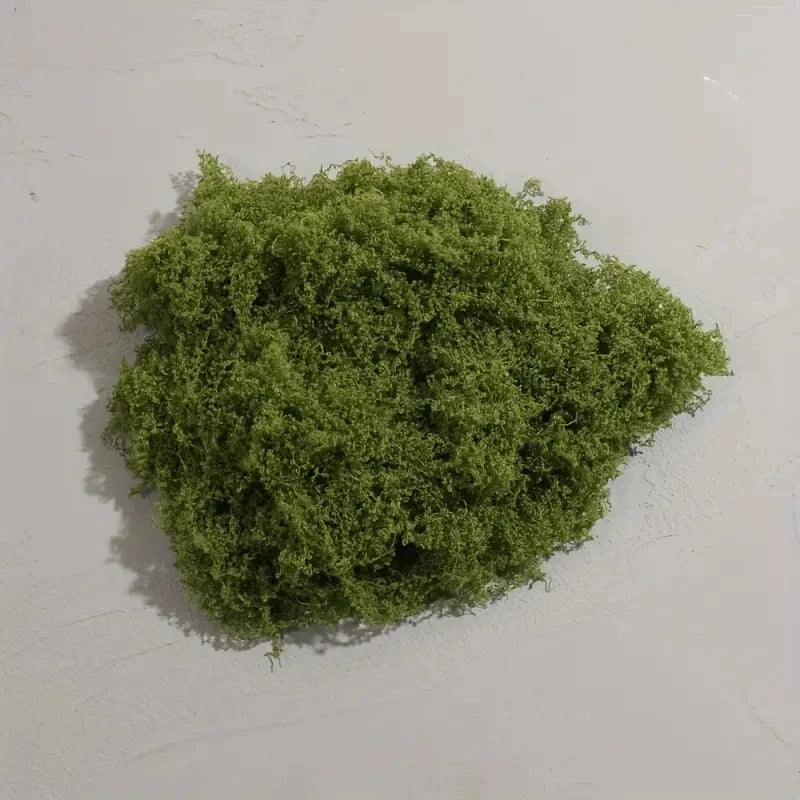Polyester Moss Grass Decoration