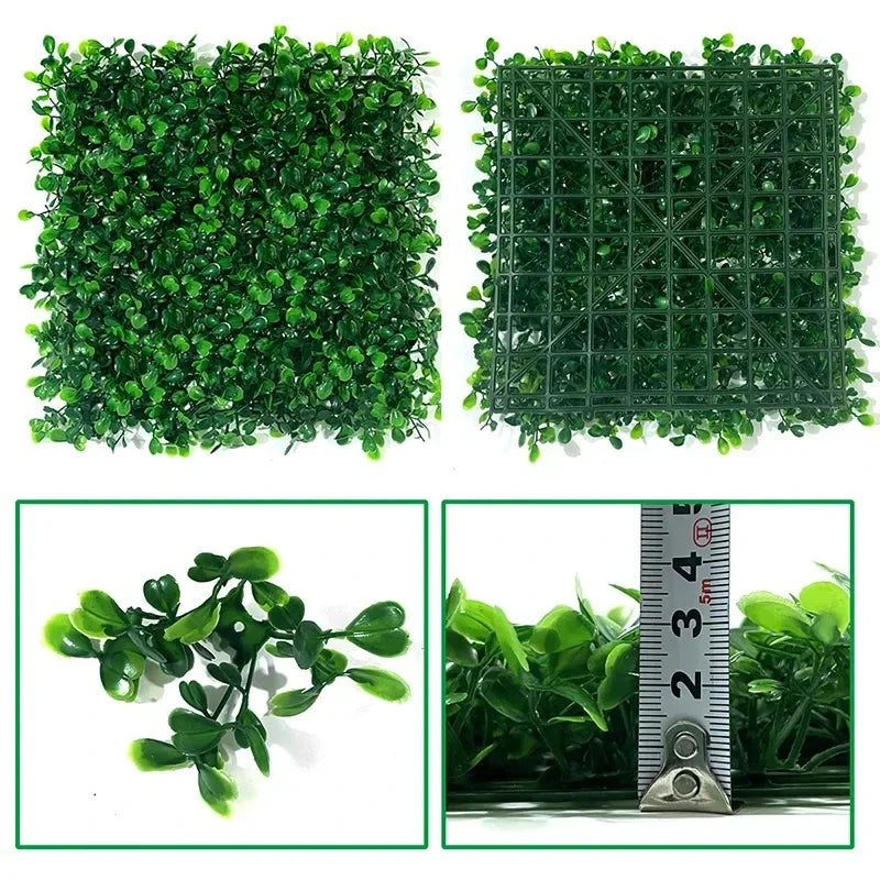 10 Grass wall panel boxwood