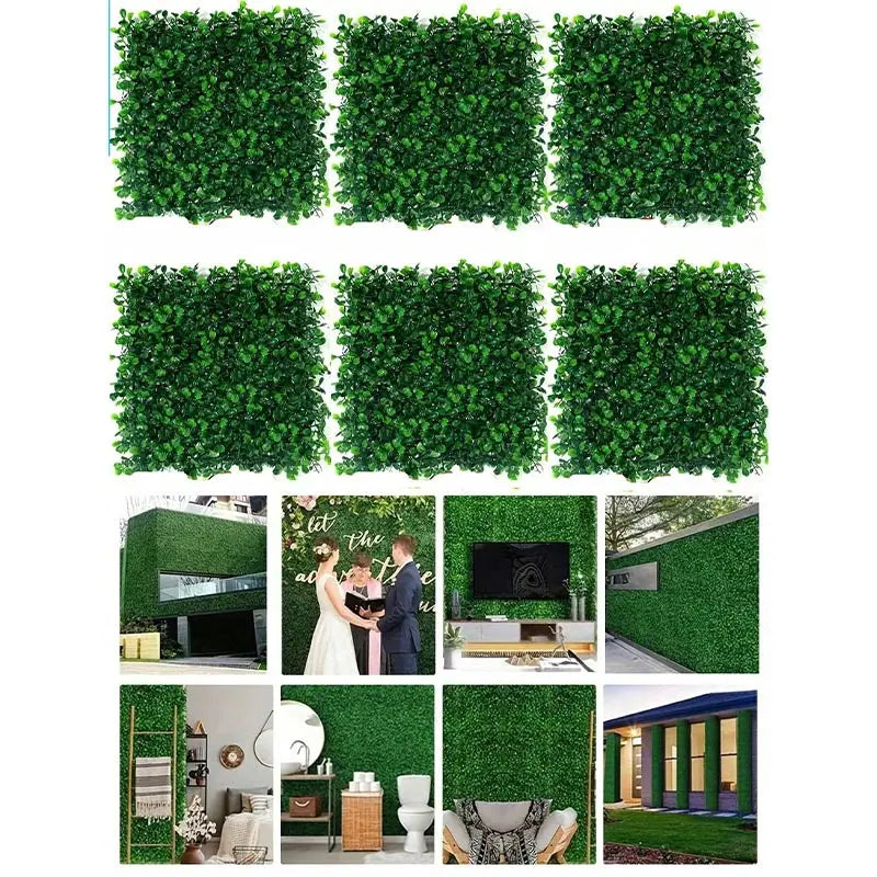 10 Grass wall panel boxwood