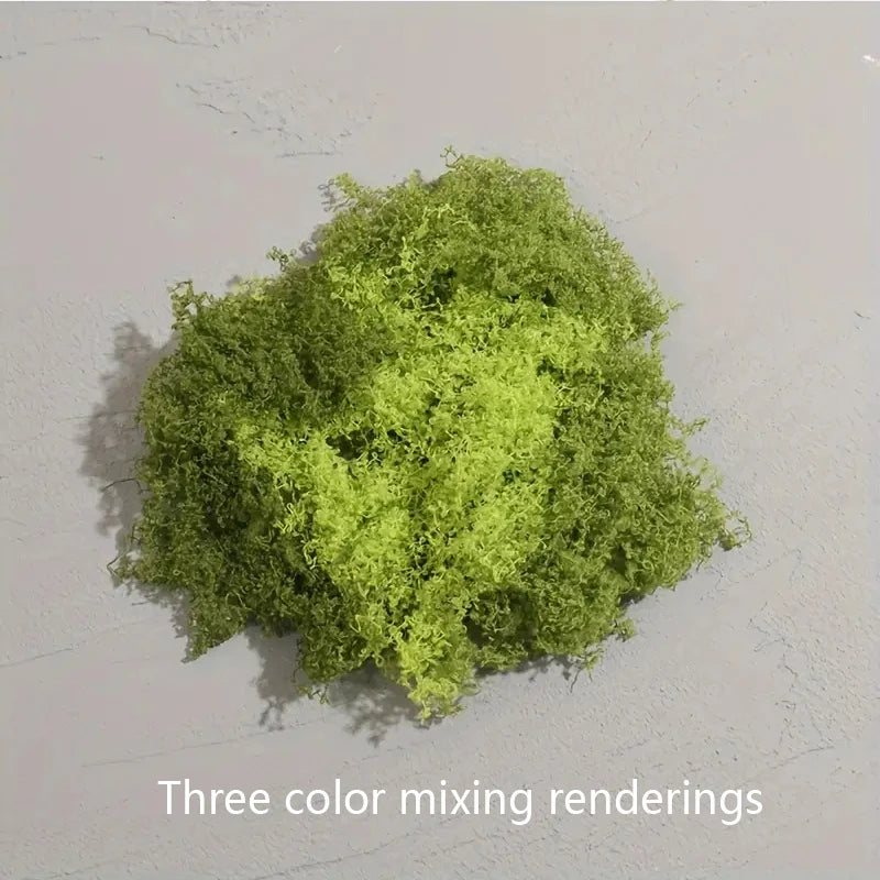 Polyester Moss Grass Decoration