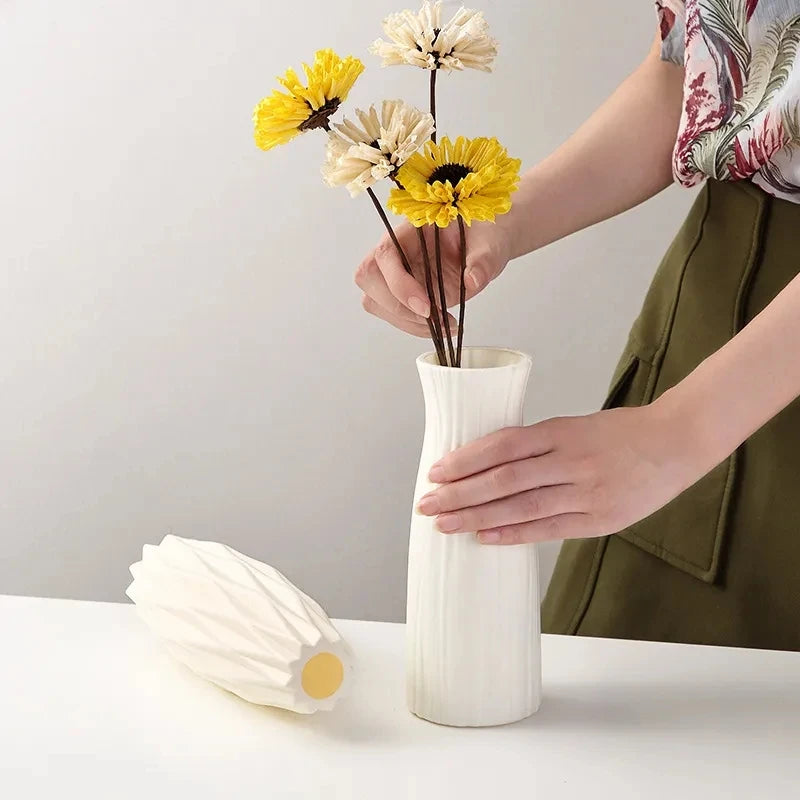 Nordic plastic vase